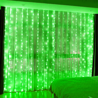 8 načina rada USB zavjesa LED svjetiljke s užetom Dekoracija spavaće sobe Blagdansko Valentinovo Božićni dekor Božićni vijenci Svjetlost bajke