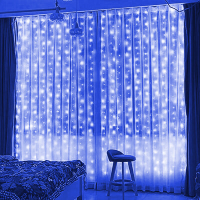 8 načina rada USB zavjesa LED svjetiljke s užetom Dekoracija spavaće sobe Blagdansko Valentinovo Božićni dekor Božićni vijenci Svjetlost bajke