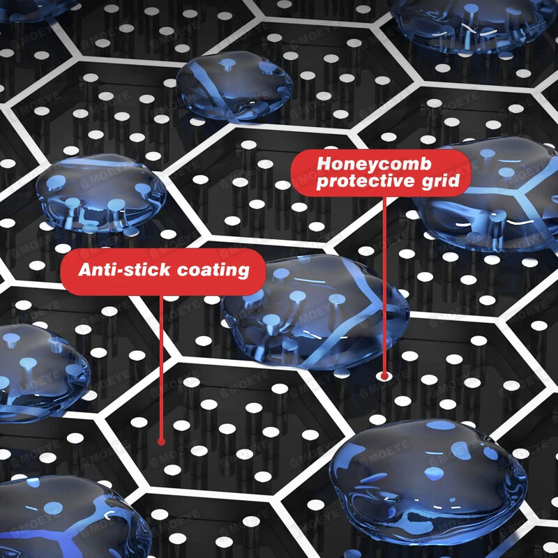 MOEYE lonac za juhu 316L Antibakterijski lonac za mlijeko od nehrđajućeg čelika, 5 slojeva, podebljano dno, neljepljivo dno, kuhinjska posuda za kuhanje