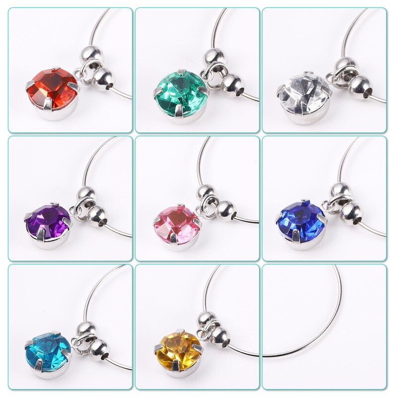 8db karácsonyi pohárgyűrű ivópohár jelzők karácsonyi varázslatok azonosító címkék boros pohár jelzők házibuli szálloda bárjához