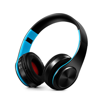 Stereo bezdrôtové slúchadlá Bluetooth headset s podporou SD karty pre mobilný telefón, PC, notebook s mikrofónom