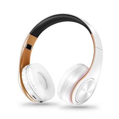 Stereo bezdrôtové slúchadlá Bluetooth headset s podporou SD karty pre mobilný telefón, PC, notebook s mikrofónom