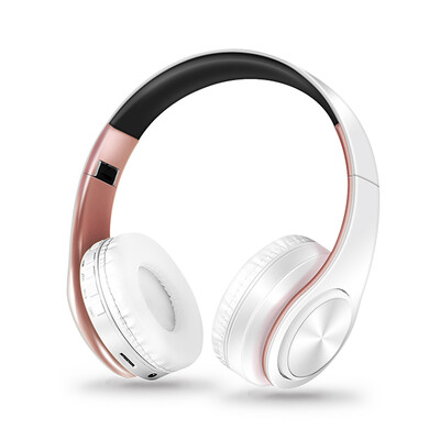 Stereo bezdrôtové slúchadlá Bluetooth headset s podporou SD karty pre mobilný telefón, PC, notebook s mikrofónom