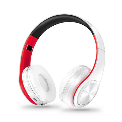 Stereo bezdrôtové slúchadlá Bluetooth headset s podporou SD karty pre mobilný telefón, PC, notebook s mikrofónom