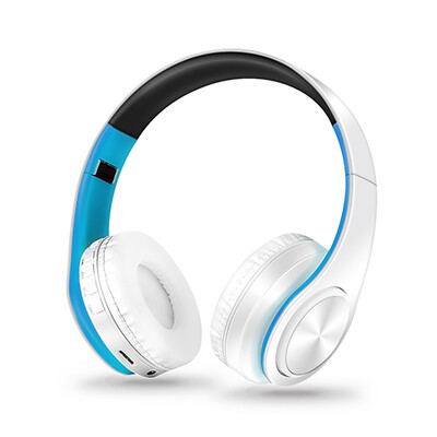 Stereo bezdrôtové slúchadlá Bluetooth headset s podporou SD karty pre mobilný telefón, PC, notebook s mikrofónom