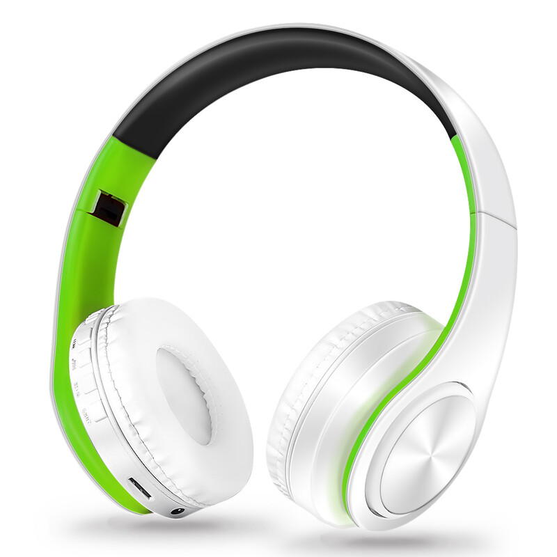 Stereo bezdrôtové slúchadlá Bluetooth headset s podporou SD karty pre mobilný telefón, PC, notebook s mikrofónom