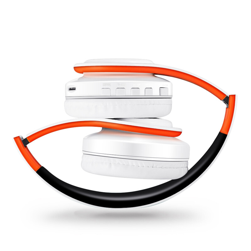 Stereo bezdrôtové slúchadlá Bluetooth headset s podporou SD karty pre mobilný telefón, PC, notebook s mikrofónom