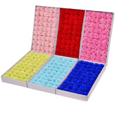 50 ks/balenie 5x5cm karafiát umelý kvet mydlový kvet DIY darčeková kytica pre matky Vianoce Valentína bytová dekorácia