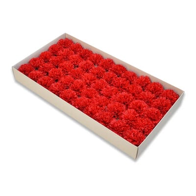 50 ks/balenie 5x5cm karafiát umelý kvet mydlový kvet DIY darčeková kytica pre matky Vianoce Valentína bytová dekorácia
