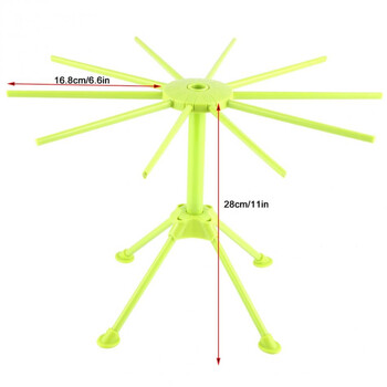 Поставка за сушена юфка Сгъваема поставка за сушене на макаронени изделия Стойка за сушилня за спагети Държач за сушене на юфка Висяща поставка Инструменти за готвене на паста