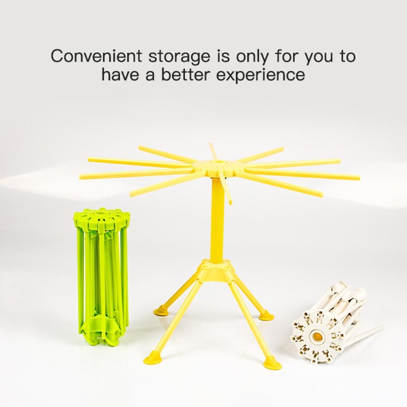 Džiovintų makaronų lentynėlė Sulankstoma makaronų džiovinimo lentynėlė spagečių džiovintuvo stovas makaronų džiovinimo laikiklis Pakabinamas stovas Makaronų gaminimo įrankiai