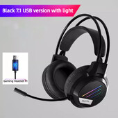 Gaming Headset 7.1 Virtual Surround Sound ακουστικό με μικρόφωνο Stereo ακουστικά δόνησης για φορητό υπολογιστή υπολογιστή