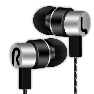 Slušalice Žičane slušalice za telefone Univerzalne 3,5 mm in-ear stereo slušalice za prijenosno računalo Pametni telefon Slušalice Najlonski tkani kabel