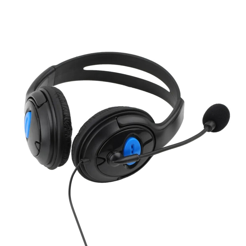 Univerzálne 3,5 mm káblové slúchadlá pre PC, redukcia hluku s ovládaním hlasitosti mikrofónu a stlmením pre prenosný počítač PS4