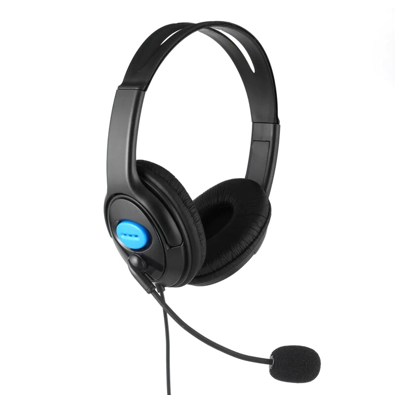Univerzálne 3,5 mm káblové slúchadlá pre PC, redukcia hluku s ovládaním hlasitosti mikrofónu a stlmením pre prenosný počítač PS4