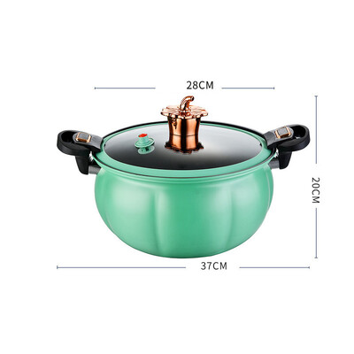 8L višenamjenski lonac za bundeve s poklopcem Lonac s mikro tlakom velikog kapaciteta Lonci za juhu s dva uha Plinski štednjak Univerzalni neprianjajući lonac