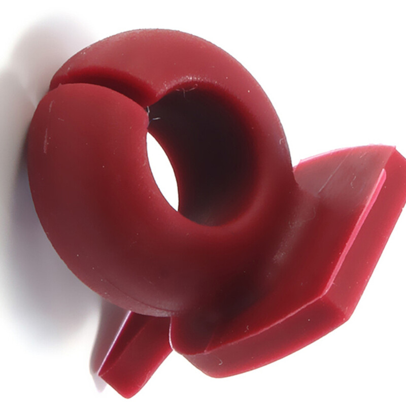 8 vnt. Silikoninės stiklinės formos vyno taurės žymeklis Creative Drinking Cup Identifier Party Cup ženklas (mišrios spalvos)