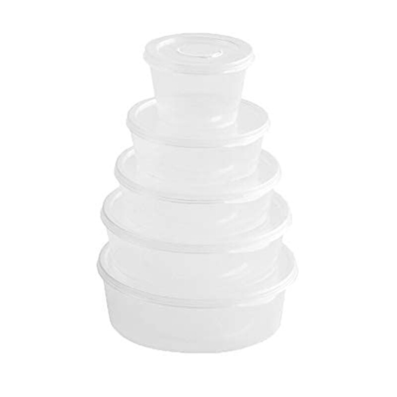 50 vnt. plastikiniai padažų stiklainiai su dangteliais Maisto padažo puodelis vienkartinės sandarios pakuotės salotų padažai, prieskoniai suflė