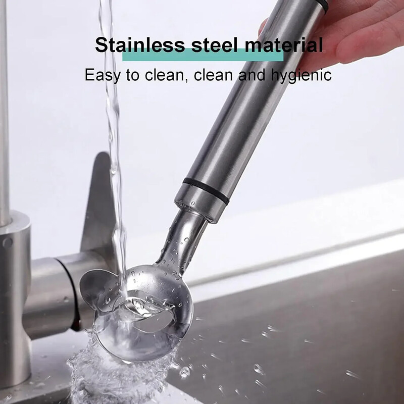 Supjaustytų makaronų skutimo peilis 304 plieninis rankinis tešlos pjaustytuvas, rankinis plačia burna makaronų pjaustyklės makaronų gaminimo įrankiai virtuvės įtaisas