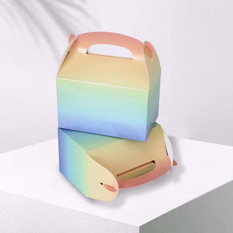 12PCS кутия за бонбони със състезателна тема за детски рожден ден с дръжка