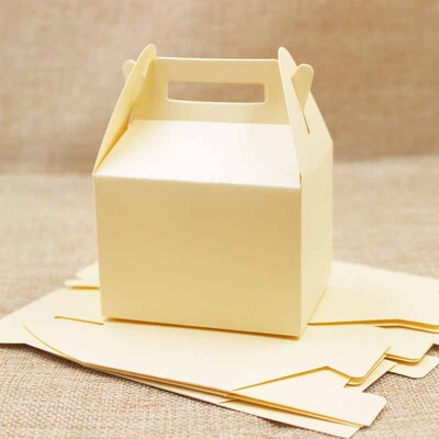 Cutie de cadou din hârtie goală DIY. Bomboane de culoare multiplă/cutie de afișare pentru favoarea de nuntă. Cutie de pachet cadou kraft/roz/violet 10 buc per lot