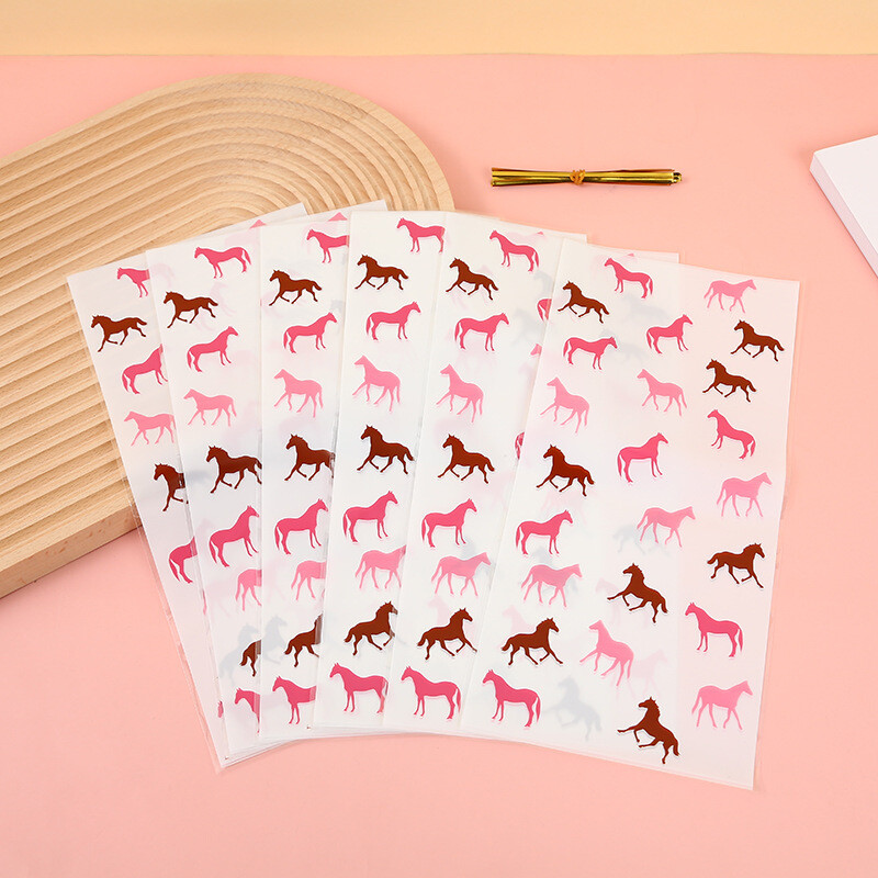 50 de bucăți pungi de bomboane pentru biscuiți cu tema calului roz, pungi de ambalare pentru cadou, pungă pentru ponei de cowgirl, pentru decorarea zilei de naștere pentru petrecerea burlacilor