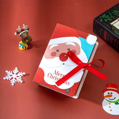 10gab Ziemassvētku ābolu konfekšu kastes dāvanu iesaiņojuma papīra kastītes Creative Magic Book Party Svētku dekorēšanas piederumi