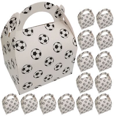 50 gab. Dzimšanas dienas konfekšu kastes ballītēm dāvanu iesaiņošanai Kāzu saldumi Papīrs Futbols Futbols Kārums Dāvanu Grozi