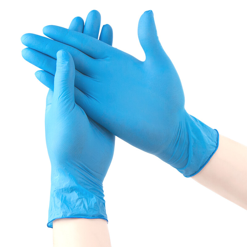 9 inch 30 buc/sac Mănuși de unică folosință din nitril Mănuși de curățare de uz casnic fără pudră pentru bucătărie, grădinărit, frumusețe, mănuși pentru unghii