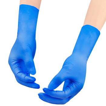 Cleanroom 12 ιντσών Dying Tattoo Examin Gloves μονής χρήσης Γάντια κουρέων χωρίς λατέξ χωρίς νιτρίλιο Γάντια οικιακής χρήσης χωρίς πούδρα