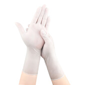 12 colių geriausiai parduodamos virtuvės tatuiruotės plaukų nagų grožio salonas 12 colių juodos mėlynos baltos rožinės violetinės žalios vienkartinės nitrilo pirštinės