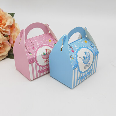 Τσάντα Dinosaur Paper Candy Box, Μπομπονιέρες Jungle Party, Cracker Cookie Box Bag for Packaging Treat Kids Birthday Box, 10τμχ