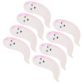 8 buc. farfurie cu fantome farfurii din hârtie Hallowmas boluri pentru gustări de Halloween Suport bomboane tavă farfurii pentru cină decorațiuni pentru baie tigaie pentru tort