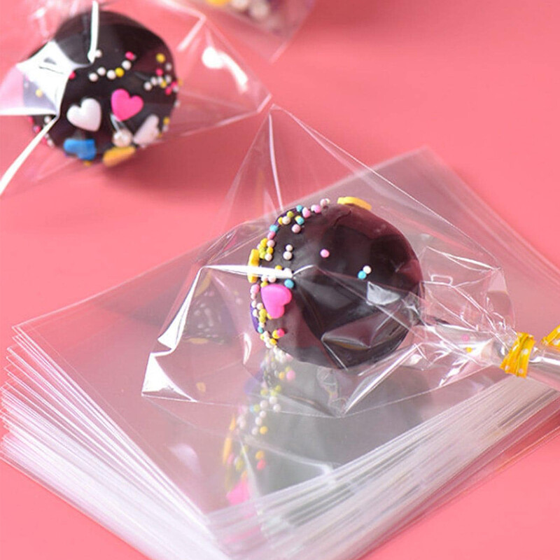 Saci transparente cu bomboane Favoruri pentru petrecerea de naștere pentru nuntă Rechizite pentru duș pentru bebeluși Cadouri pentru prăjituri acadele Geanta de ambalare din celofan
