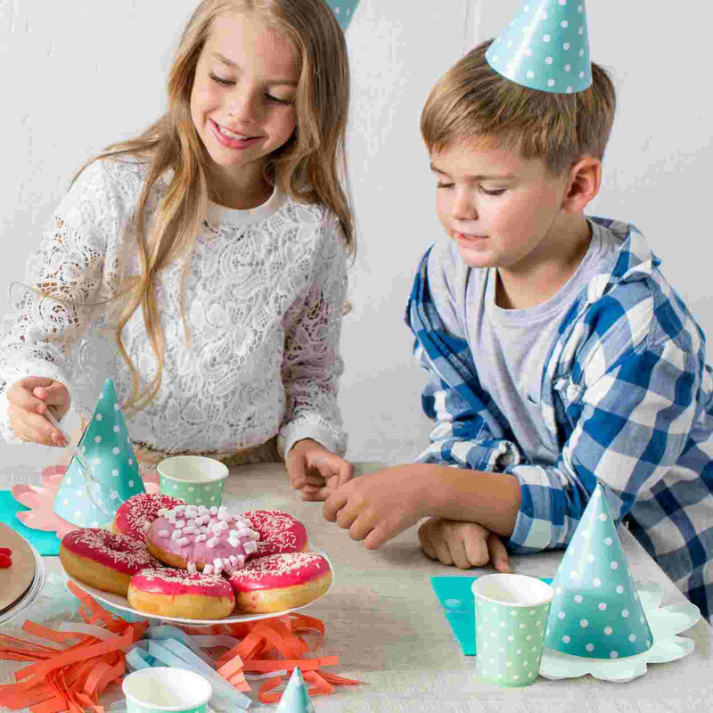 40 buc. farfurie cu flori pentru desert farfurii din hârtie pentru prăjituri tăvi pentru mâncare cina veselă prăjituri decorare pentru petrecere servire vacanță