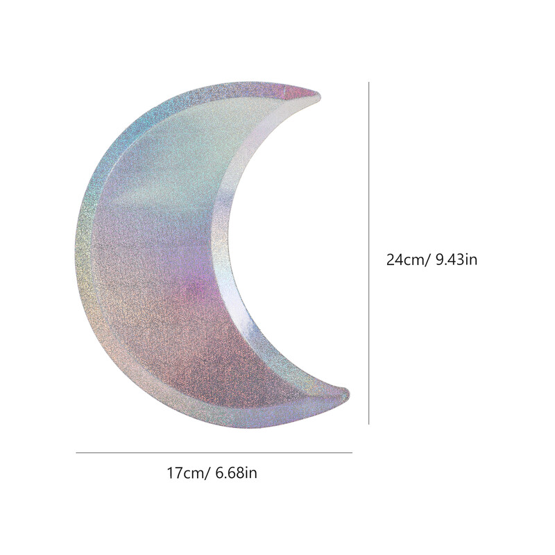 8 buc Farfurie cu jumătate de lună Veselă Farfurii Semiluna Tavi din hârtie Petrecere Mâncare Tacâmuri Cină Vese nuntă
