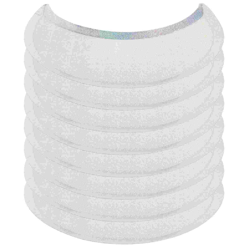 8 buc Farfurie cu jumătate de lună Veselă Farfurii Semiluna Tavi din hârtie Petrecere Mâncare Tacâmuri Cină Vese nuntă