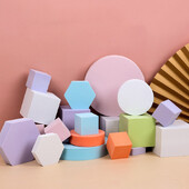 Creative Hard Foam Geometric Cube Life Photo Υλικό Τρισδιάστατα στολίδια Φωτογραφία στηρίγματα Μακιγιάζ Cube Photoshoot