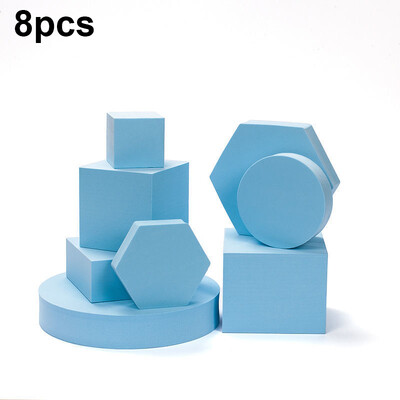 Creative Hard Foam Geometric Cube Life Photo Υλικό Τρισδιάστατα στολίδια Φωτογραφία στηρίγματα Μακιγιάζ Cube Photoshoot