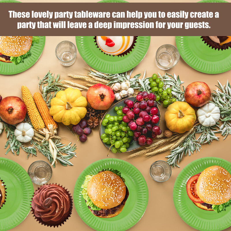 20 buc. tăvi de hârtie de 7 inchi, farfurii farfurii de cină, tigăi foarte mari, tigaie plate, stivuite, petrecere în vrac