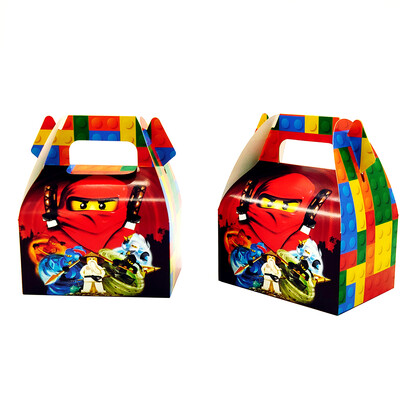 24 τμχ/Παρτίδα Candy Box Τσάντες δώρου για παιδιά Νέο Dinosaur Dino Theme Party Baby Shower Favor Supplies