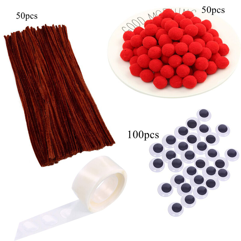 Reni de desene animate Saci cu bomboane Cutii pentru cookie-uri Suport pentru acadele Cărți de decorațiuni pentru petrecerea de Crăciun Fericit Articole de ambalare pentru coacere