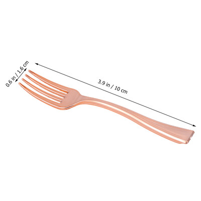 Mini furculițe de unică folosință, 24 buc, tacâmuri, furculițe pentru fructe, furculițe pentru desert sunt mici și delicate pentru distracția oaspeților pentru restaurantul KTV