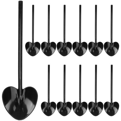 100 vnt. putėsių šaukštas Deserto šaukštai Puikiai apdirbti maži plastikiniai vasaros vakarėlių reikmenys Ledai Jogurtas Praktiškas