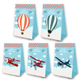 Hőlégballon Hőlégballon téma Party Favor Popcorn Box Cukorkadoboz téma Születésnapi parti kellékek Dekoráció Party Suppli