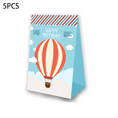 Hőlégballon Hőlégballon téma Party Favor Popcorn Box Cukorkadoboz téma Születésnapi parti kellékek Dekoráció Party Suppli
