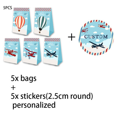 Hőlégballon Hőlégballon téma Party Favor Popcorn Box Cukorkadoboz téma Születésnapi parti kellékek Dekoráció Party Suppli