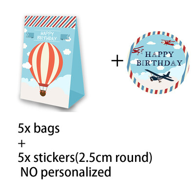 Hőlégballon Hőlégballon téma Party Favor Popcorn Box Cukorkadoboz téma Születésnapi parti kellékek Dekoráció Party Suppli