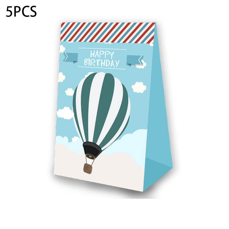Balon cu aer cald Tema balon cu aer cald Favor de petrecere Cutie de floricele de porumb Tema cutie de bomboane Rechizite pentru petreceri de aniversare Decorare pentru petreceri