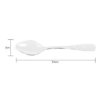 100 τμχ Flatware Spoon PS Σκληρό πλαστικό μίας χρήσης Γαμήλια σέσουλα Διαφανή κέικ φρούτων Scoop επιτραπέζια σκεύη κουζίνας Αξεσουάρ